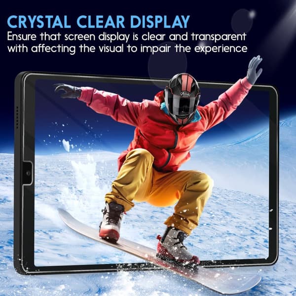 3-Pack SAMSUNG TAB A9 (WiFi/4G/LTE) Skärmskydd - Härdat Glas 9H - Super kvalitet 3D