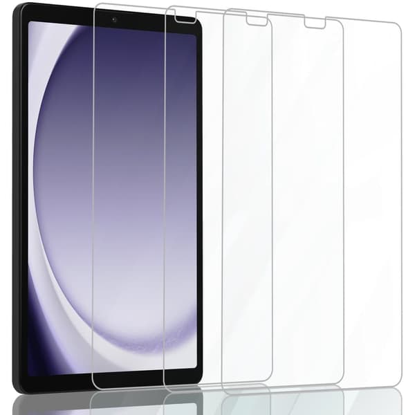 3-Pack SAMSUNG TAB A9 (WiFi/4G/LTE) Skärmskydd - Härdat Glas 9H - Super kvalitet 3D