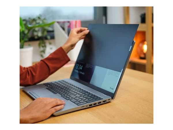 Trust Primo, 39.6 cm (15.6"), Monitor/Laptop, Frameless display privacy filter, Anti-blue, Anti-glare, Privacy, 53 g