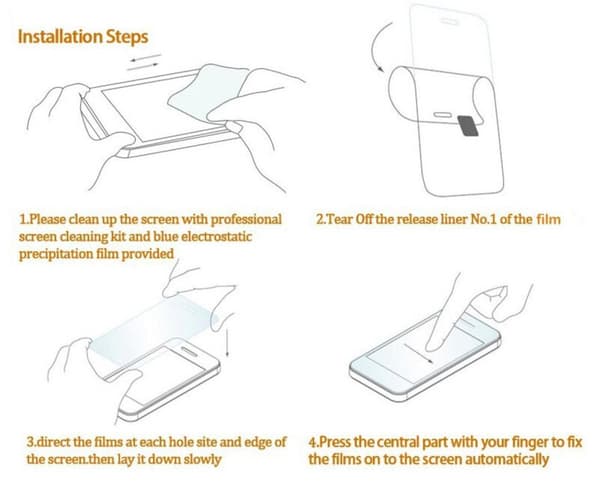 3x Fuld skærmbeskyttelse til Samsung S10 Plus i plastisk fingeraftryk
