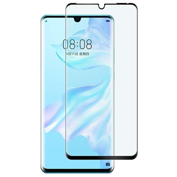 3x Glasskydd Huawei P30 Härdat Täcker hela skärmen