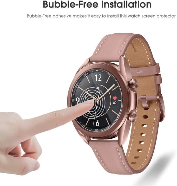 2x Karkaistu lasinen näytönsuoja Samsung Galaxy Watch 41mm: lle