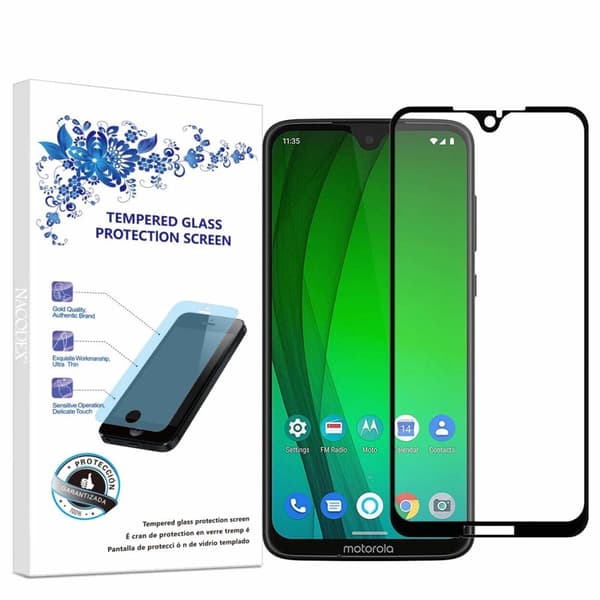 3x Skärmskydd i Härdat Glas för Motorola Moto G7 Plus