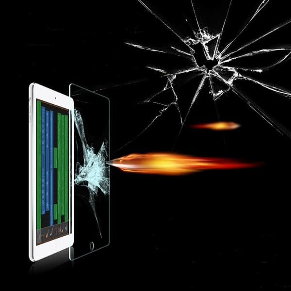 2x Hærdet glasskærmbeskytter til iPad Mini 2/3