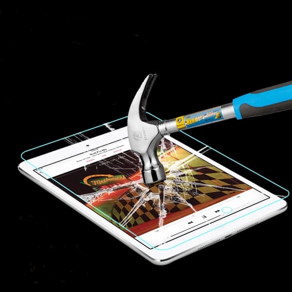 2x Hærdet glasskærmbeskytter til iPad Mini 2/3