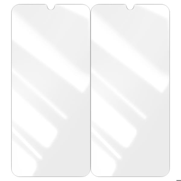 Pack 2 härdade glasögon för Samsung Galaxy A25 5G 9H Hårdhet Anti-Fingerprint Myway Transparent