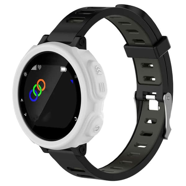 Silikonskydd till Garmin Forerunner 235 / 735XT - Vit