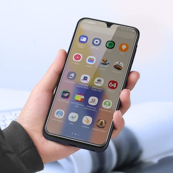 Filmbeskydd - MYWAY - Samsung Galaxy A15 5G - Härdat glas - Rep-skydd - Osynlig tunnhet