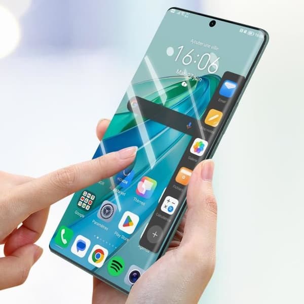 Skärmskydd - FORCE GLASS - Honor Magic 6 Lite 5G - 9H+ härdat glas - Stötsäker - Installationssats ingår