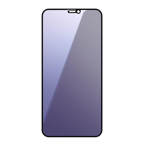 Skärmskydd - AVIZAR - iPhone 11 - Härdat glas - Anti-blått ljus - Svart