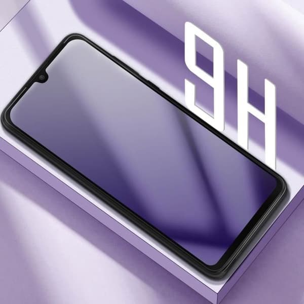 Skärmskydd - AVIZAR - Huawei P30 Lite - Härdat glas - Anti-blått ljus - Svart
