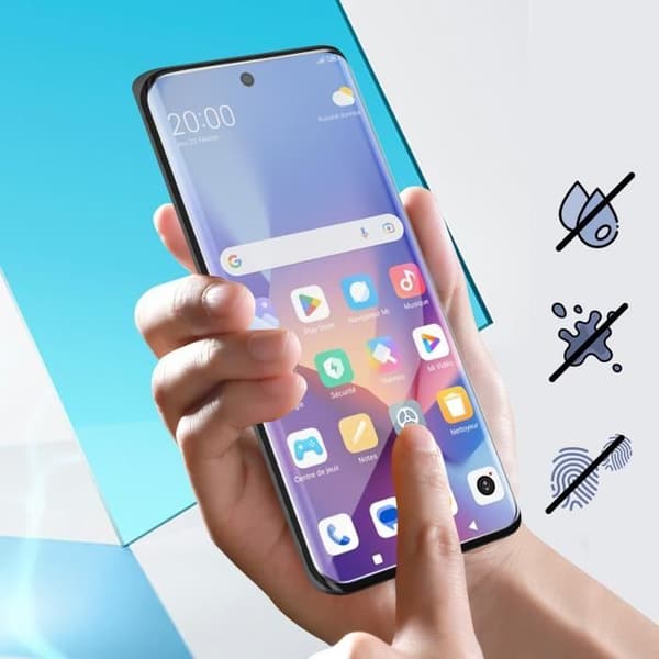 Härdat glas för Redmi Note 13 och 13 Pro 4G och 5G och 13 Pro Plus Transparent