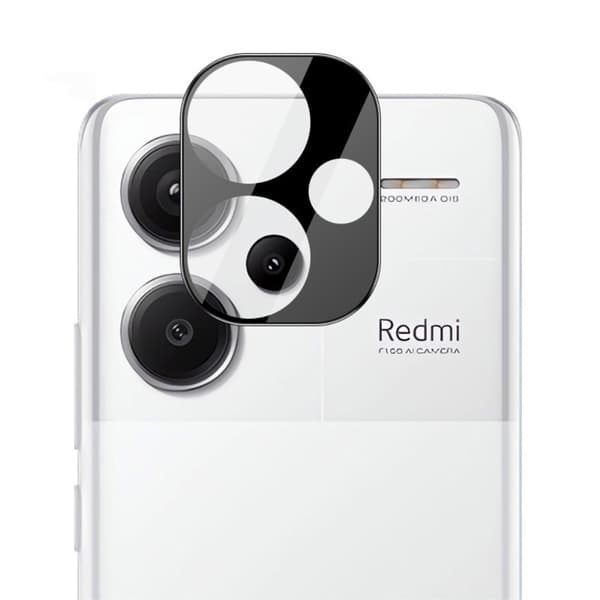2-PACK SKALO Xiaomi Redmi Note 13 Pro+ 5G 3D Linsskydd/Kameraskydd Härdat Glas