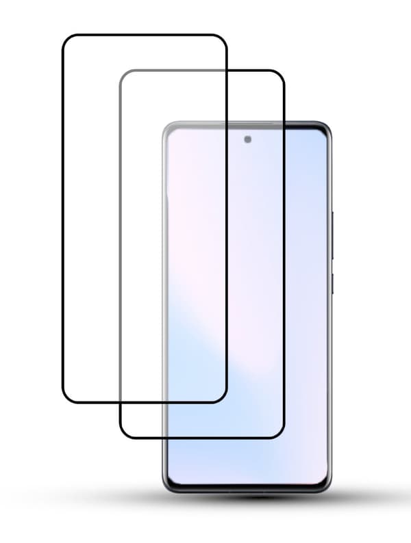 2-Pack Xiaomi Redmi Note 11T Pro 5G Skärmskydd - Härdat Glas 9H - Super kvalitet 3D