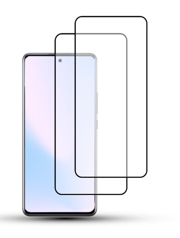 2-Pack Xiaomi Redmi Note 11T Pro Plus Skärmskydd - Härdat Glas 9H - Super kvalitet 3D