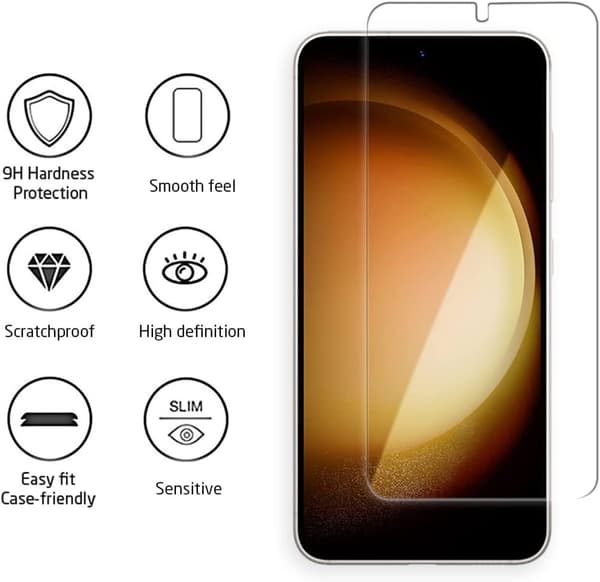 Samsung Galaxy S24 Ultra - karkaistu suojalasi