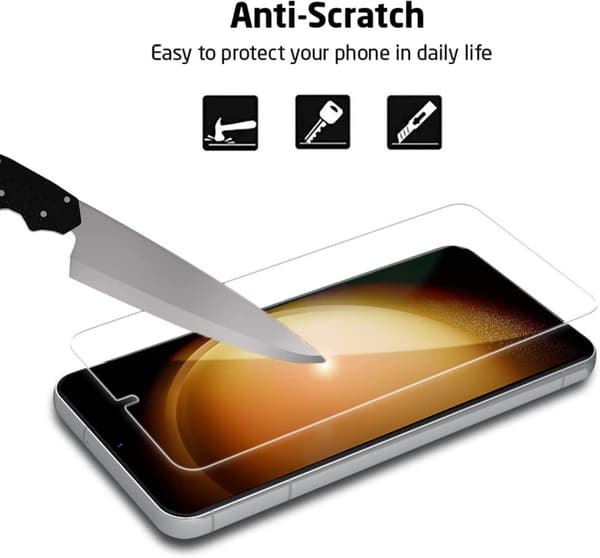 Samsung Galaxy S24 Ultra - karkaistu suojalasi