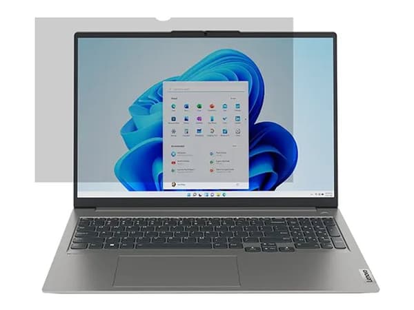 3M - Notebookpersonvernsfilter - lyssterk skjerm - 16"