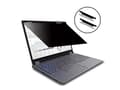 Miniatyrbilde 2 av 5: eSTUFF - Notebookpersonvernsfilter - 2-veis - avtakbar - flipkobling - 15.6" - svart