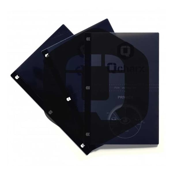 Qcharx Hydrogel Privacy Qx1 Skærmbeskytter 10 Enheder Transparent
