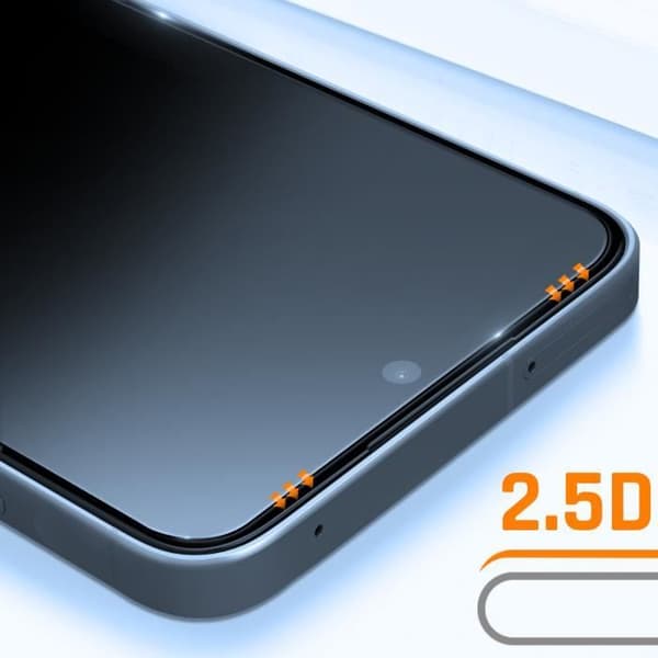 Härdat glas för Samsung A55 9H Hårdhet Anti-Scratch Total Cover Akashi Black