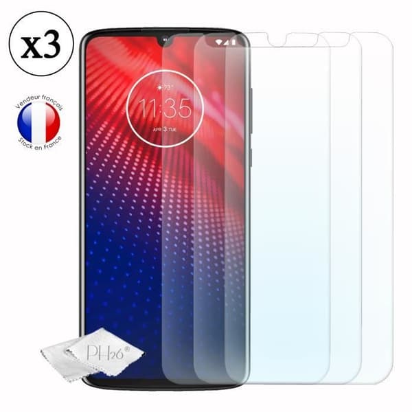 Skydd film - Motorola - Moto Z4 - Härdat glas - Ultrastarkt - Repfri