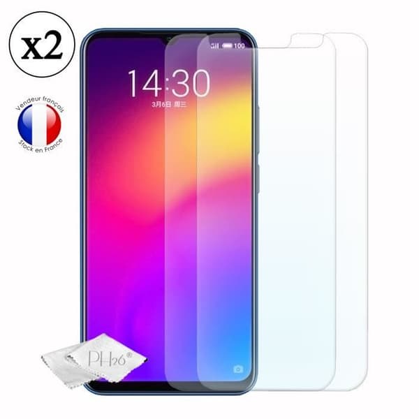 Skyddfilm - PH26® - Meizu Note 9 - Härdat glas - Ultra tunt - Rep-resistent