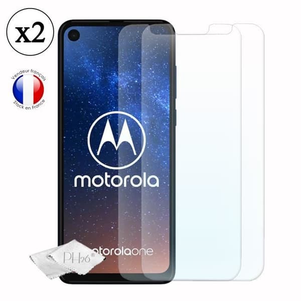 Skyddande film - Motorola - One Vision - Härdat glas - Ultra tunn - Rep-resistant