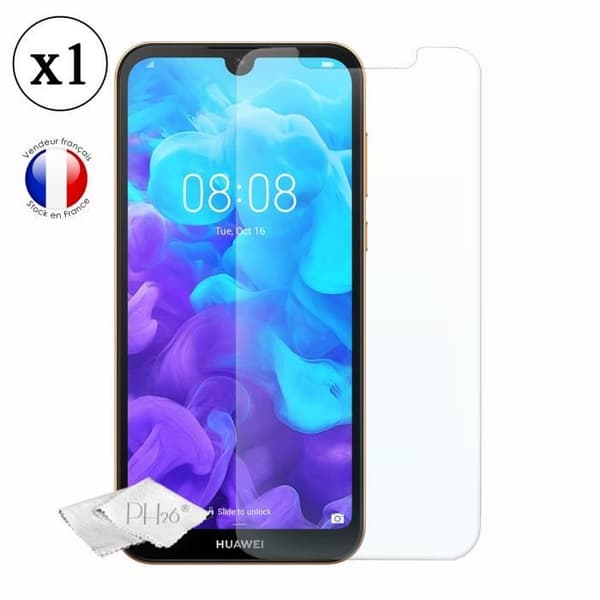 Skydd film - Huawei - Y5 2019 - Härdat glas - Ultrarobust - Repbeständig