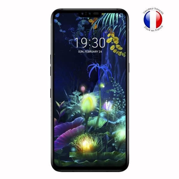 LG V50 ThinQ 5G Pack 3 skärmskydd i härdat glas med hög genomskinlighet, ultrabeständig, ultratunn, anti-märken,