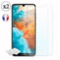 Miniatyrbild 1 av 4: Huawei Y6 pro 2019 Pack 2 skärmskydd i härdat glas med hög genomskinlighet, ultrabeständigt, ultratunt, anti-märken,