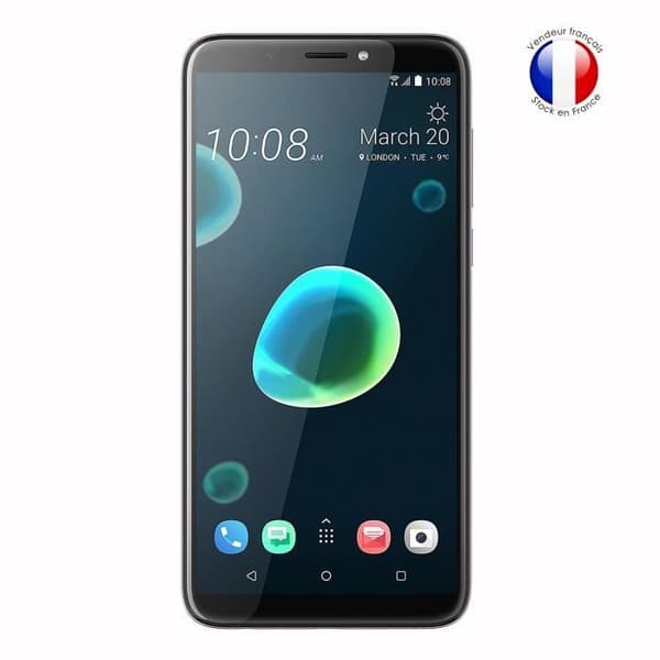 HTC desire 12+ Skärmskydd i härdat glas med hög transparens, ultrabeständig, ultratunn, anti-märken, enkel installation