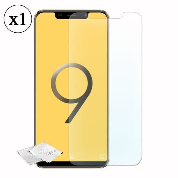 Hög transparens, ultrastarkt skärmskydd i härdat glas för V-Mobile S9 (2019)