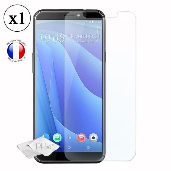 HTC desire 12s Skärmskydd i härdat glas med hög transparens, ultrabeständig, ultratunn, anti-märken, enkel installation