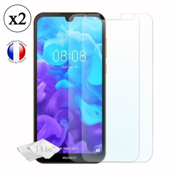 Skydd Film - Huawei - Y5 2019 - Härdat glas - Ultra tunt - Ripskyddande
