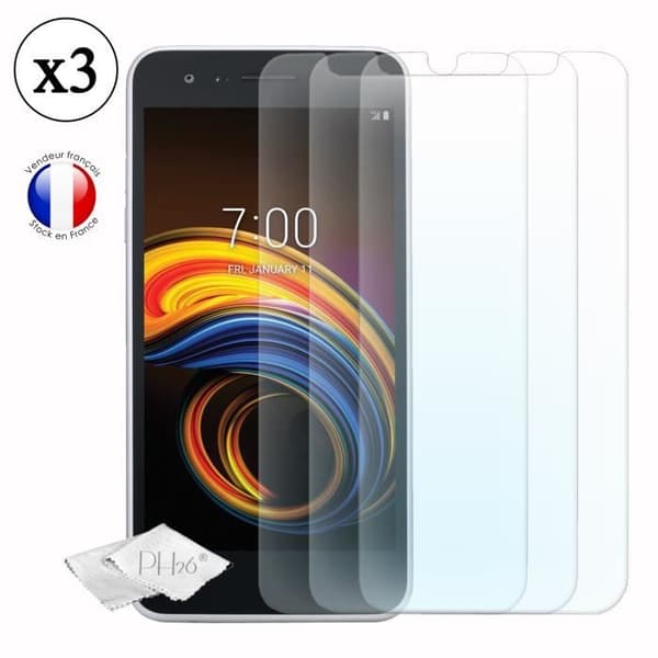 Skydd Film - LG - K8S - Härdat glas - Ultrafin - Rep-skyddande - 3 stycken