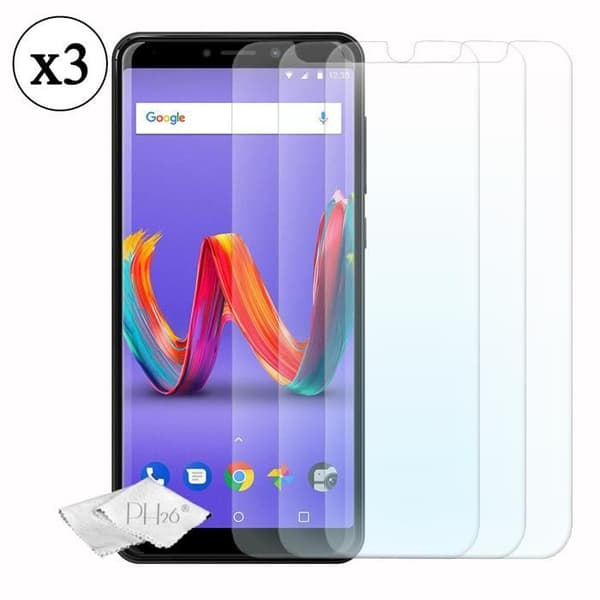 Skärmskydd - PH26® - Wiko Harry 2 - Härdat glas - Ultrarobust - Repfria