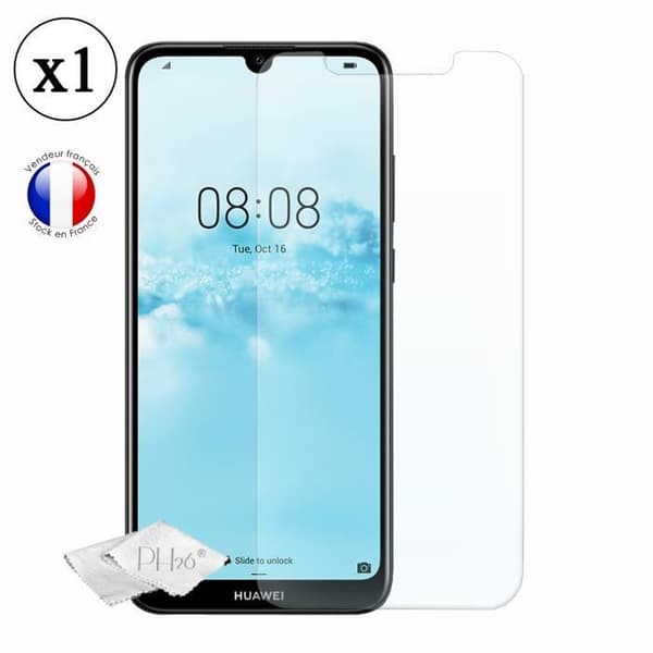 Skärmskydd - Huawei - Y6 Prime 2019 - Härdat glas - Ultra hållbart - Repbeständigt