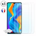 Miniatyrbild 1 av 4: Huawei P30 lite Pack 3 skärmskydd i härdat glas med hög transparens, ultrabeständig, ultratunn, anti-märken,