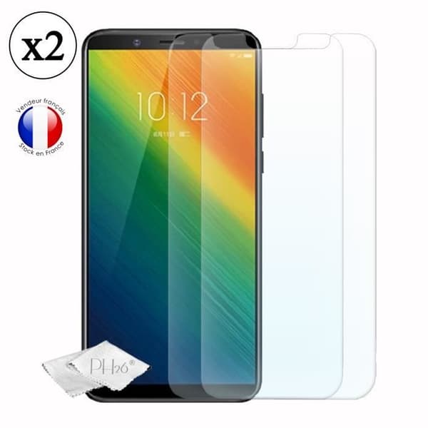 Skyddande film - Lenovo - K9 note - Härdat glas - Ultra tunt - Repbeständig - 2 stycken
