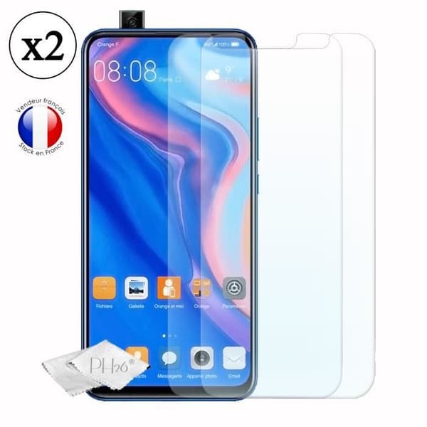 Huawei Psmat Z Pack 2 skärmskyddsfilmer i härdat glas med hög transparens, ultrabeständig, ultratunn, anti-märken,