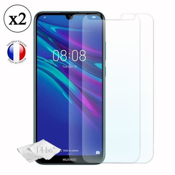 Skyddande film - Huawei - Y6 2019 - Härdat glas - Ultrafina - Repbeständig - 2 stycken