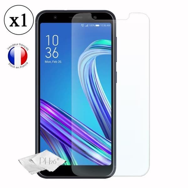 Skärmskydd - PH26® - Asus Zenfone Max ZB556KL - Härdat glas - Ultratung - Repimpaktande