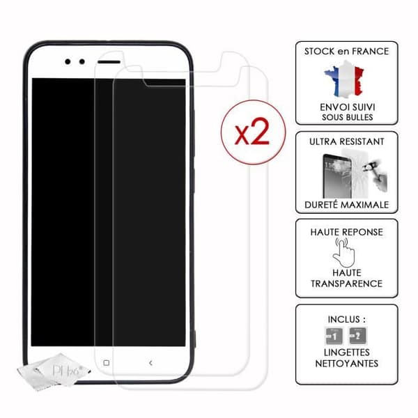 Skärmskydd - Realme - X Master Edition - Härdat glas - Pack med 2 - Ultratåligt