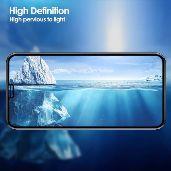 3x Hærdet glasafdækning iPhone 11 Pro Max / Xs Max 5D Full Fit