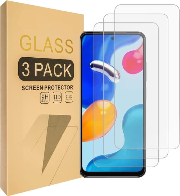 3x Karkaistu lasi näytönsuoja Xiaomi Redmi Note 11:lle