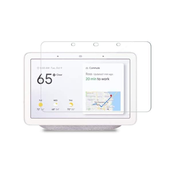 2x Skjermbeskytter i herdet glass Google Nest Hub 7 tommer