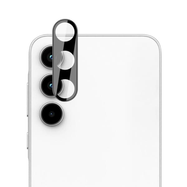 2-PAK SKALO Samsung Galaxy A35 5G 3D Kameralinse Beskyttelsesglas - Sort