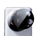 Miniatyrbild 1 av 2: SKALO Xiaomi 14 Ultra 5G 3D Linsskydd/Kameraskydd Härdat Glas - Svart