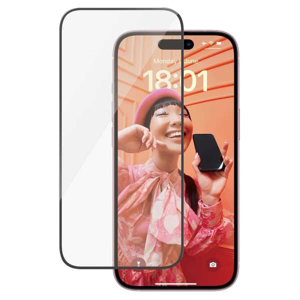 Panzer Glass Iphone 15 Skærmbeskytter Transparent